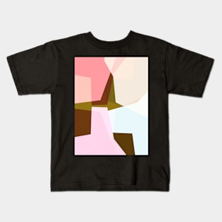 Catching Colors BA03 - Pink And Green Art Design Kids T-Shirt